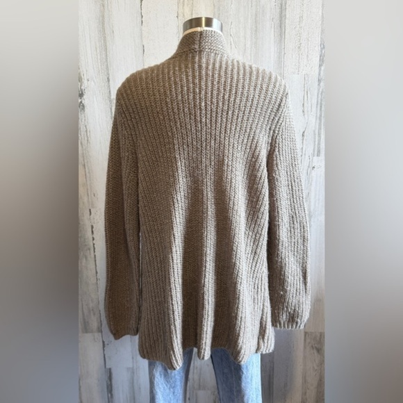 Chico’s Knit Cardigan Women Size‎ 3 Equivalent XL Soft Beige Mohair Blend - Picture 4 of 6